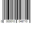 Barcode Image for UPC code 00030100487180