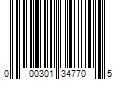 Barcode Image for UPC code 000301347705