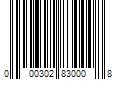 Barcode Image for UPC code 000302830008