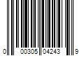 Barcode Image for UPC code 000305042439