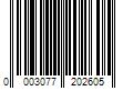 Barcode Image for UPC code 00030772026021