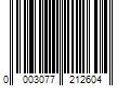 Barcode Image for UPC code 00030772126080