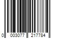 Barcode Image for UPC code 00030772177860