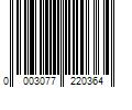 Barcode Image for UPC code 00030772203644