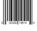 Barcode Image for UPC code 000308145144