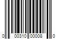 Barcode Image for UPC code 000310000080