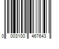 Barcode Image for UPC code 0003100467643