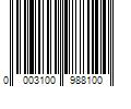 Barcode Image for UPC code 00031009881024