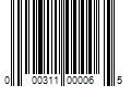 Barcode Image for UPC code 000311000065