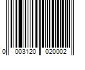 Barcode Image for UPC code 00031200200075