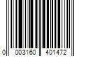 Barcode Image for UPC code 00031604014735