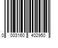 Barcode Image for UPC code 00031604029531