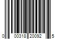 Barcode Image for UPC code 000318200925