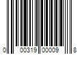 Barcode Image for UPC code 000319000098