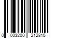 Barcode Image for UPC code 0003200212815