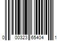 Barcode Image for UPC code 000323654041