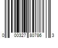 Barcode Image for UPC code 000327807863