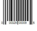 Barcode Image for UPC code 000329000095