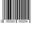 Barcode Image for UPC code 00033200022008