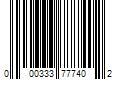 Barcode Image for UPC code 000333777402