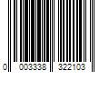 Barcode Image for UPC code 00033383221014