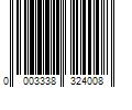 Barcode Image for UPC code 00033383240008