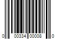 Barcode Image for UPC code 000334000080