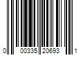 Barcode Image for UPC code 000335206931