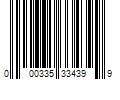 Barcode Image for UPC code 000335334399