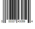 Barcode Image for UPC code 000337430594