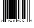 Barcode Image for UPC code 000337543126