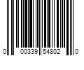 Barcode Image for UPC code 000339548020