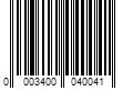 Barcode Image for UPC code 00034000400409