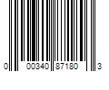 Barcode Image for UPC code 000340871803