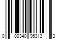 Barcode Image for UPC code 000340963133