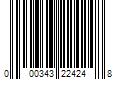 Barcode Image for UPC code 000343224248