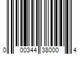 Barcode Image for UPC code 000344380004