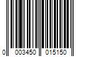 Barcode Image for UPC code 00034500151504