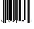 Barcode Image for UPC code 000346207521