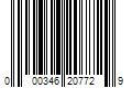 Barcode Image for UPC code 000346207729