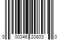 Barcode Image for UPC code 000346208030