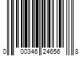 Barcode Image for UPC code 000346246568