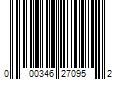 Barcode Image for UPC code 000346270952