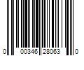 Barcode Image for UPC code 000346280630