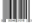 Barcode Image for UPC code 000346310153