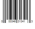 Barcode Image for UPC code 000346313413