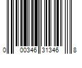 Barcode Image for UPC code 000346313468