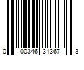 Barcode Image for UPC code 000346313673