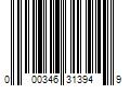 Barcode Image for UPC code 000346313949