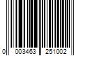 Barcode Image for UPC code 0003463251002